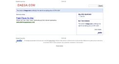 Desktop Screenshot of daega.com